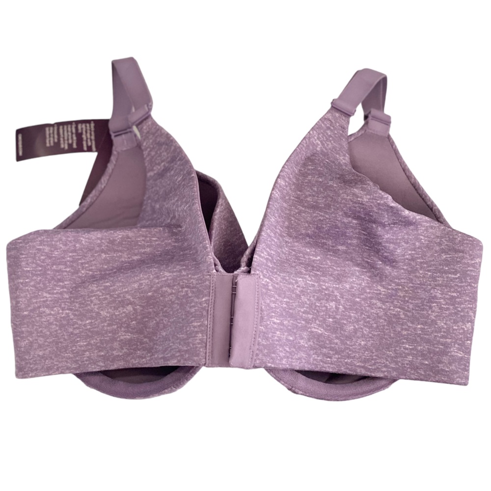 NWT! Cacique Full Coverage Back Smoother Bra Purple Size 36D - Picture 5 of 7